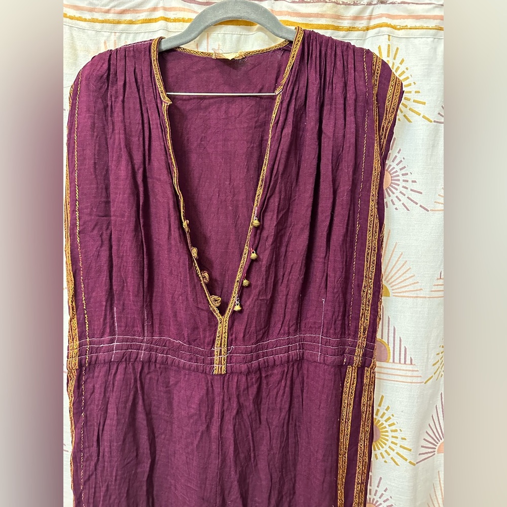 Purple jumpsuit